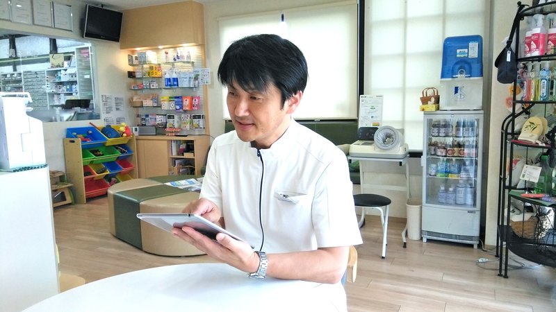 薬局の待合いスペース