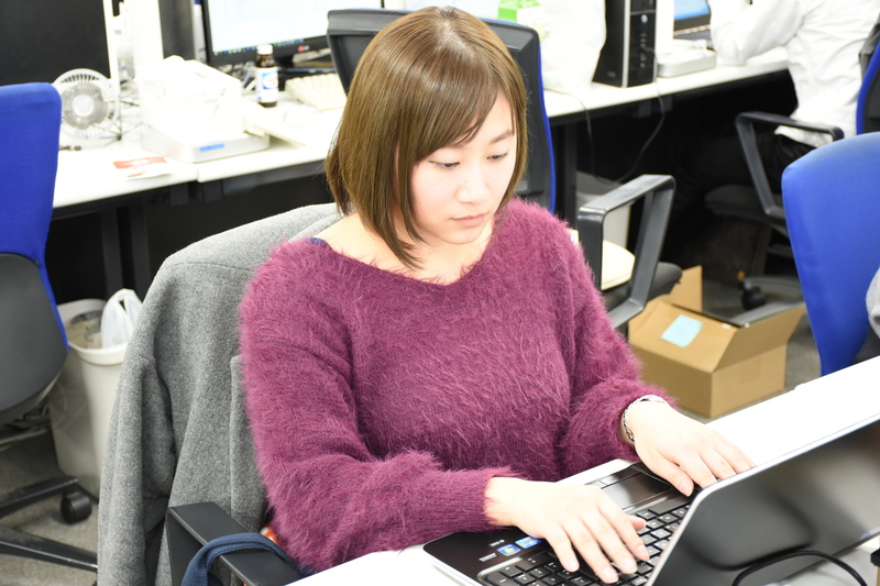仕事をおこなう姿勢が認められメイン事業の開発チームに